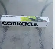 Complete Corkcicle Wine Cooler Chiller Reusable Cork W/Box