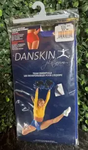 Danskin Platinum Style 2910 Royal Blue Size Small Cheer Trunk Size 4-6 New