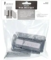 Fortress Rail Bracket Deckorators Deck Railing Brackets (2 Pack) 2x4 Rail