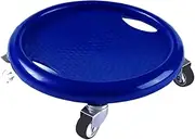 360° Silent Four-wheel Abdominal Fitness Slide Disc For Busy Women At Home Helping Effectively Burn Fat ABS, blue