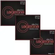 Cleartone Guitar Strings Electric 3 Pack Monster Drop D 11-56