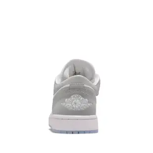 Nike 休閒鞋 限量 W Air Jordan 1代 女鞋 小Dior 低筒 喬丹 AJ1 果凍底 白 灰 DC0774-105
