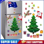 Car Fridge Magnet Christmas Decor Christmas Magnetic Sticker DIY Gifts 2024