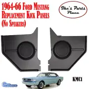 Custom Autosound KMC1 1964-1966 Ford Mustang Kick Panels No Speakers (for: Ford)