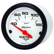 Auto Meter 5737-M Phantom Water Temperature Gauge 2 1/16" Short Sweep