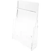 Plymor Clear Acrylic Paper Holder (Countertop), Fits 8.5" x 11" Documents