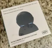Mission Battery Base for Amazon Echo Dot 4th Generation Black MC65B Sealed