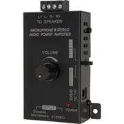 PRO2 PRO1328 Stereo Audio Power Amplifier Microphone and Stereo Class D Small Size and Compact