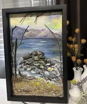 The beauty of the Nature-Pebble art,paint,craft,original from Miranda P.15/4/1