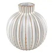 Flower Ceramic Vase, 6 inch H, for Home D�cor Living Room - Pack of 2