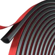 Weather Sealing Strip Door Seal, New D-Shaped Silicone Self Adhesive Window W...