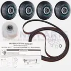 Whirlpool CEM2760KQ3 Genuine OEM Dryer Belt Rollers Pulley Kit