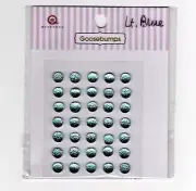 Queen & Co LT. BLUE GOOSEBUMPS (35Pcs) Self-Adhesive Scrapbooking