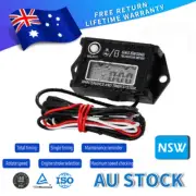 Go Kart Digital Tachometer Hour Meter w/ Max RPM Recall 2/4 Stroke IP68 Rating (for: Ford)