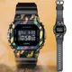 CASIO卡西歐 G-SHOCK 40周年 冒險者寶石系列 金屬殼方形電子錶-太陽石彩黑(GM-5640GEM-1)