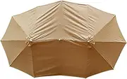 Patio Umbrella Replacement Canopy | Sun Protection Fabric Cloth For 12-Rib Umbrella Top,Outdoor Replacement Canopy For Beach Umbrella, Patio Umbrellas, Pool Umbrellas