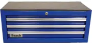 Beach B3I3B - Add On Tool Chest - 3 Drawer Blue Intermediate Tool Chest