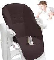 Kids High Chair Pad - Soft Kids Seat Pad - Soft Wear-Resistant PU Leather and Sponge High Chair Cushion for Children