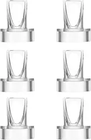 KLEAMLON Duckbill Valves for Breast Pump ，Compatible with S9, S10, S12, S12A, S40, S10 PRO - Replacement Parts (6-Pack)