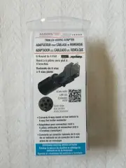 U-Haul Trailer Wiring Adapter. 6 Round To 4 Flat. #14480