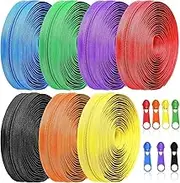 35 Yards 7 Pcs Sewing Zippers #5 Nylon Coil Zippers Tape Assorted Zipper for Sewing with 70 Zipper Sliders for DIY Sewing Tailor Craft Supplies (Rainbow Color)