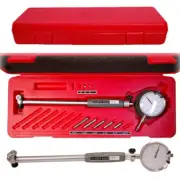 Dial Indicator 1.4 - 2.4" Bore Gage Set .0005 GRAD Hole Engine Cylinder Gauge