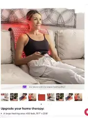 NovaaLab Novaa Light Pad XL – Full Body Infrared Red Light Therapy Mat