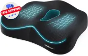 Memory Foam Seat Cushion, Sciatica Tailbone Pain Relief, Coccyx Orthopedic Chair