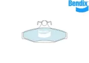 Bendix Brake Pad RR ULT For Commodore 95-97 VS 3.8 V6 Supercharged DB1086 ULT