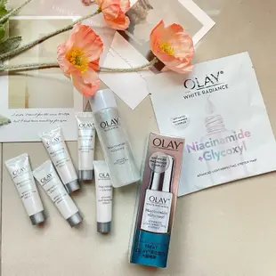 OLAY 歐蕾 整組🌟革糖素小白瓶 美白保濕精華組 水感透白光曜系列-3步水潤亮白組（精華+化妝水+面膜）