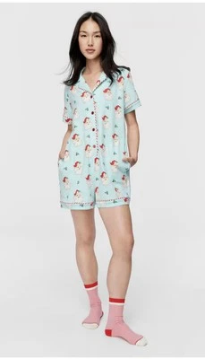 Size Large Peter Alexander Santa Playsuit Jumpsuit RRP$119 New with tags