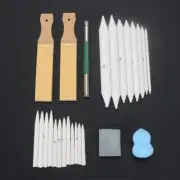 25 PCS/Set Art Blending Sticks Paper Blending Stumps Kneaded Eraser