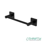 Fienza Sansa Single Towel Rail 300mm Matte Black