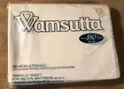 Vintage NOS Wamsutta Twin Flat Sheet White Ultracale Thread 180 Count Percale