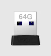 Lexar S47 64GB JumpDrive Plug n Stay USB 3.1 Flash Drive, up to 250MB/s read And for added versatility, the drive is backwards compatible with USB 3. LJDS47-64GABBK