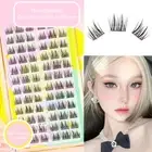 Wispy Lash Extension Clusters DIY Eyelash Extensions 10/12 Rows Natural Lash _mo
