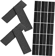Angoily 50pcs Shoe Stick Strong Adhesive Pads Adhesive Dots Fabric Tape Adhesive Double Sided Tape Self Adhesive Hooks Double Side Tape Picture Hanging Strips Tape Pen Nylon Black