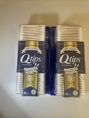 2X Q-tips Cotton Swabs, 100% Pure Cotton, 625 Count, Ultimate Home & Beauty Tool
