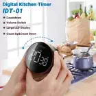 Digital Kitchen Cooking Timer Count DownUp Clock Time counting LED Screen 500mAh