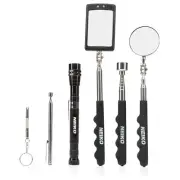 6 Pack Magnetic Pick-Up Rod Tool Telescoping Grabber Tools for Screws Bolts