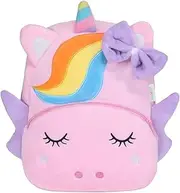 Toddler Backpack,VASCHY Girls and Boys Cute Plush Animal Small Daycare Backpack for Little Kids