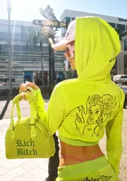 [HOROSCOPEZ] Flirty And Thriving Velour Hoodie