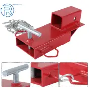 Pallet Forks Attachment 2" Hitch Receiver Trailers Towing Adapter Forklift