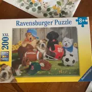 Ravensburger Puppy Dogs Lets Play Ball Jigsaw Puzzle 200 XXL Piece 8+ New