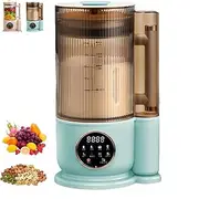 UNA Licuadora Inteligente Cocina Licua Y Se Lava Solo -1500ML Electric Soy Milk Machine - 1.5l Multifunctional Quiet Electric Juicer - Portable Food Blenders Wall Breaking Automatic Intelligent Food