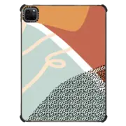 iPad Pro 11-inch (3rd/4th gen) iPad Impact Case Shapes and Lines 1 by aLILscribble