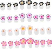 DECOMELODY Silicone Toe Separator Set 32pcs Toe Spacer Pedicure Separator for Bunions Corns Blisters Nail Art Foot Health