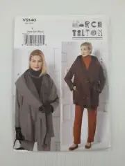 Vogue Sewing Pattern 9140 V9140 Misses Wrap Jacket Pants Pattern Size XS-M NEW