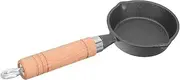OKUMEYR Mini Frying Pan with Handle Non-Stick Cookware for Omelets and Pancakes Portable Handheld Frying Pan Iron Material for Easy Cleaning and Quick Heating