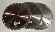 3 pcs GRIP TIGHT TOOLS 24/40/60 teeth 7-1/4" dia Circular Saw Blades NEW